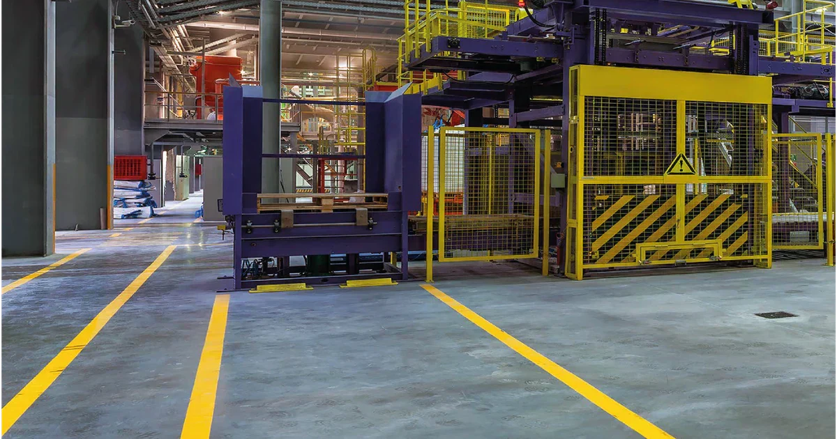 DEMARCACIÓN DE PISOS INDUSTRIALES: SOLUCIONES INTEGRALES PARA PLANTAS Y CENTROS LOGÍSTICOS MODERNOS