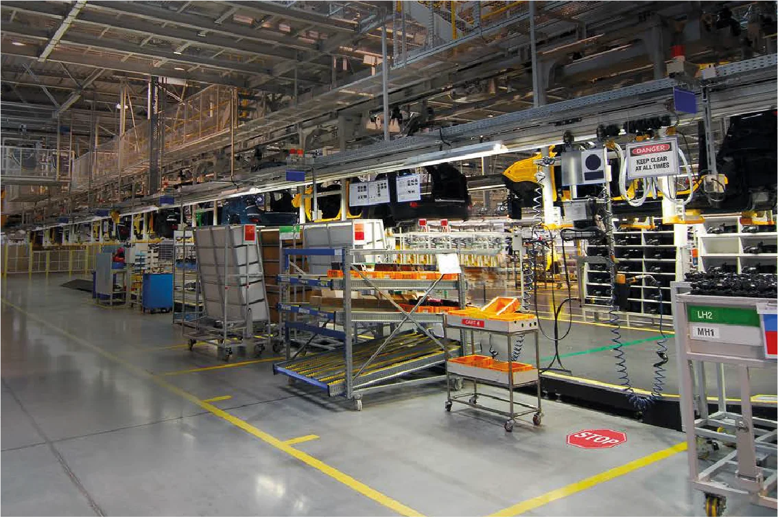 Soluciones de gestión visual aplicadas en una operación industrial