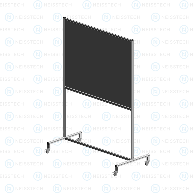 TABLERO VISUAL - ATRIL FIJO ALUMINIO - MAGNÉTICO - Neisstech