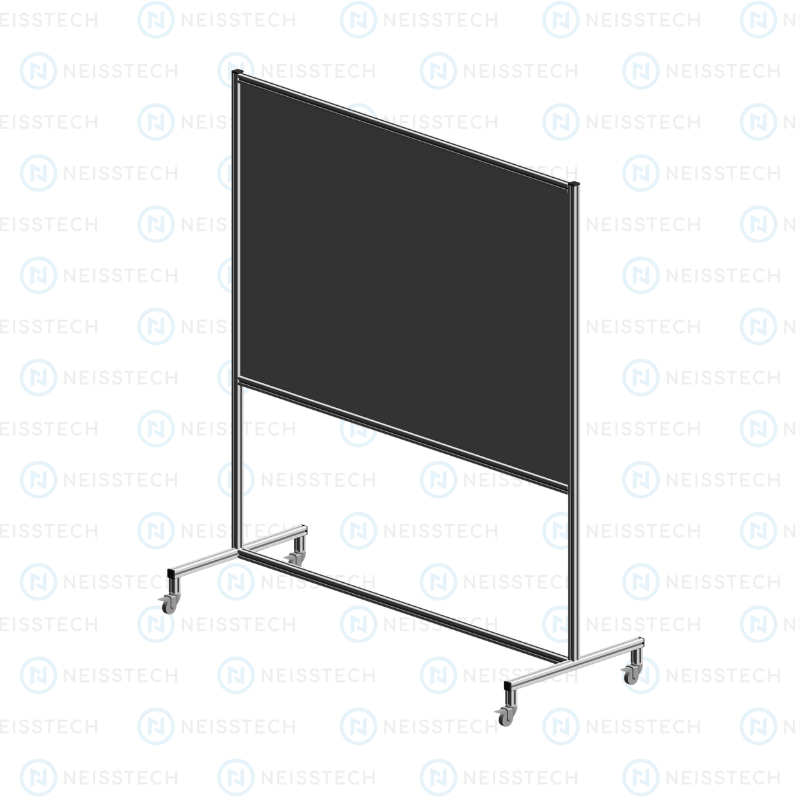 TABLERO VISUAL - ATRIL FIJO ALUMINIO - MAGNÉTICO - Neisstech