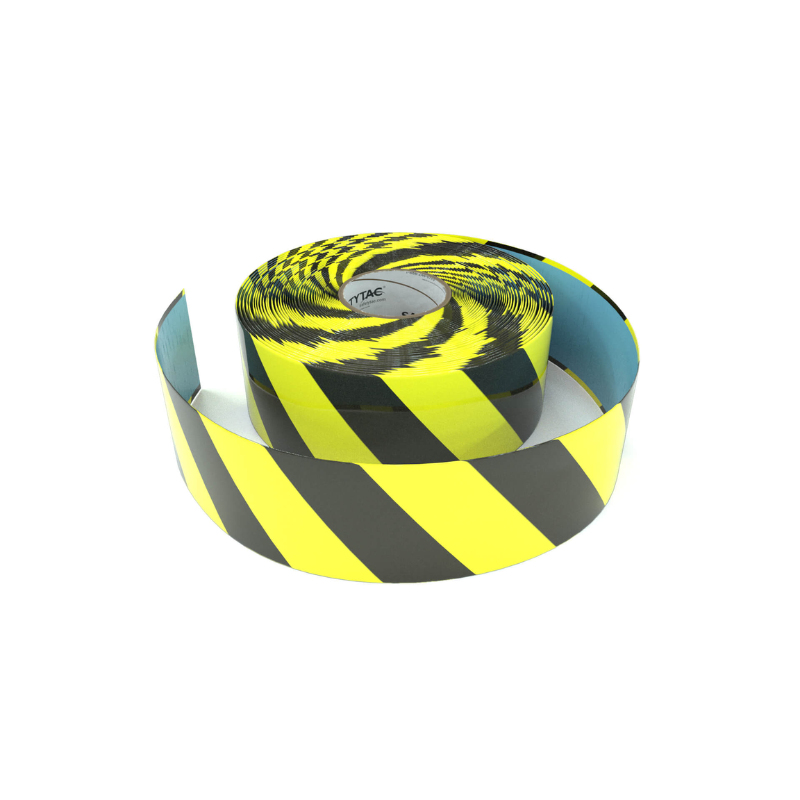 CINTA DEMARCACIÓN HAZARD SAFETYTAC 2" [5 CM] - 30 M