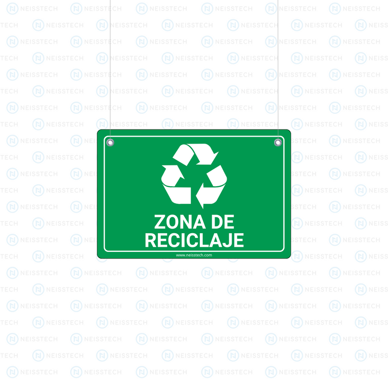 SEÑALETICA ZONA DE RECICLAJE - Neisstech