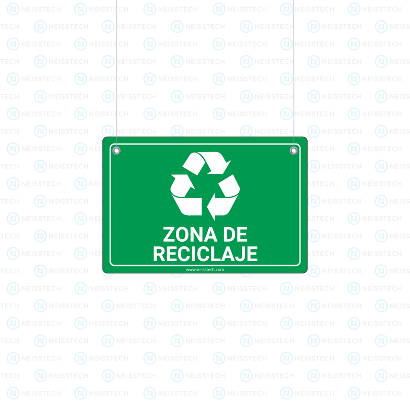 SEÑALETICA ZONA DE RECICLAJE - Neisstech