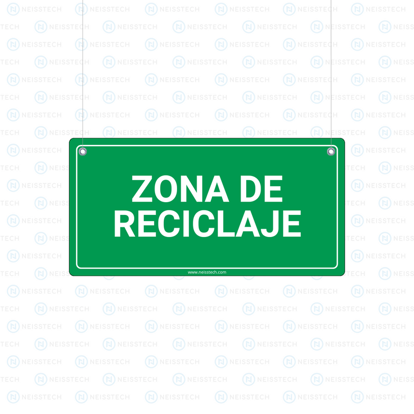 SEÑALETICA ZONA DE RECICLAJE - Neisstech