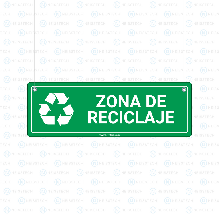 SEÑALETICA ZONA DE RECICLAJE - Neisstech