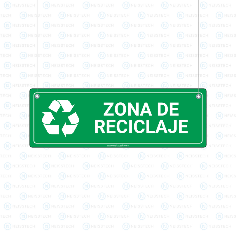 SEÑALETICA ZONA DE RECICLAJE - Neisstech